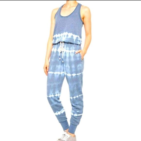 Young Fabulous & Broke Pants - YOUNG FABULOUS & BROKE Eberhart Tie Dye Jumpsuit.Size S
